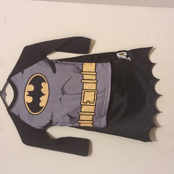 PJammy batman shirt with cap size 4/5 - Picture 1 of 8